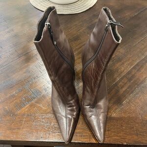 BCBG Brown Pointed Boots